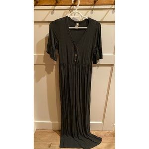 Beeson River Charcoal Dress.